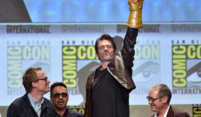 Josh Brolin en la Comic Con comic 2018. Foto: Comiccon   