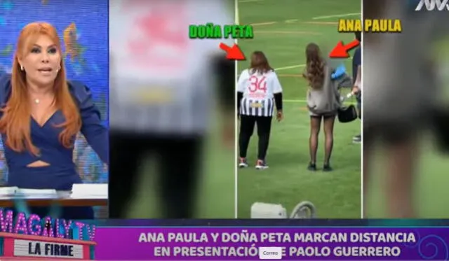 Magaly Medina habla del distanciamiento de Ana Paula Consorte y Doña Peta. Foto: ATV   