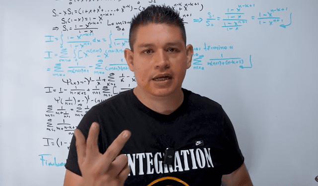  El profesor mexicano usó su canal de YouTube para resolver dicho ejercicio de la UNI. Foto: composición LR/Math Rocks   