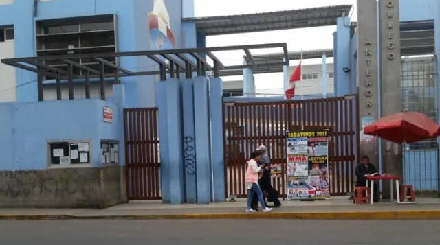  Institución Educativa Emblemática Antenor Orrego, ubicada en el distrito de San Juan de Lurigancho, Lima. Foto: IE Emblemática Antenor Orrego.   