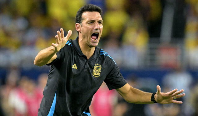 El técnico de la selección argentina, Lionel Scaloni, fue nominado como Mejor Técnico. Foto: AFP   