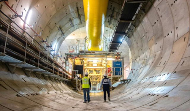 Tuneladora de la Línea 2 del Metro de Lima   