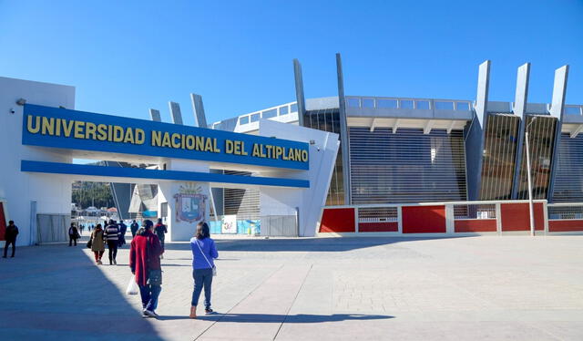  Universidad Nacional del Altiplano de Puno. Foto: La Decana Radio.   