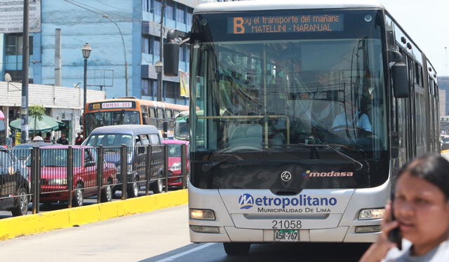 Metropolitano y corredores complementarios de la ATU