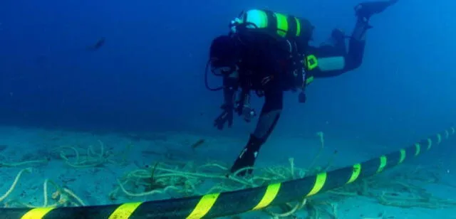 Cables submarino mejoraran la comunicación del continente. Foto: mundo marítimo 