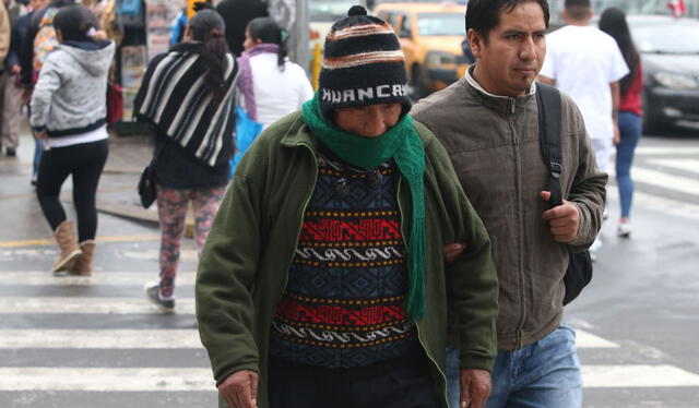 Clima frío en Lima y Callao