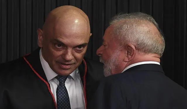 El presidente Lula Da Silva ha respaldado la decisión del juez Alexandre de Moraes de bloquear el acceso a X en el territorio brasileño. Foto: AFP   