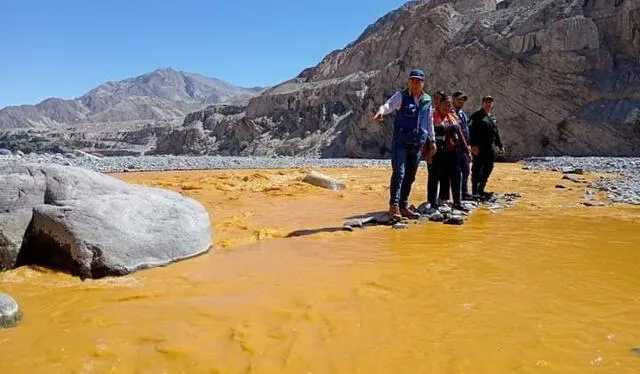 La contaminación de los ríos se debe al incumplimiento del Plan de Cierre de la mina de Aruntani.   