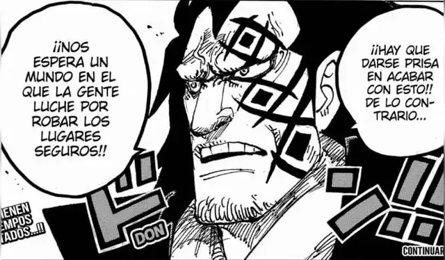  ‘One Piece 1126’ se estrenará una semana después del capítulo anterior, tal como señaló el cronograma. Foto: Manga Plus    