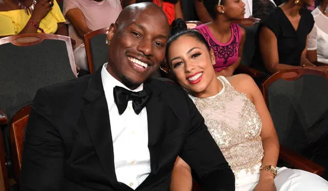 Tyrese Gibson y su exesposa Samantha Lee. Foto: E news Tyrese Gibson y su exesposa Samantha Lee. Foto: E news