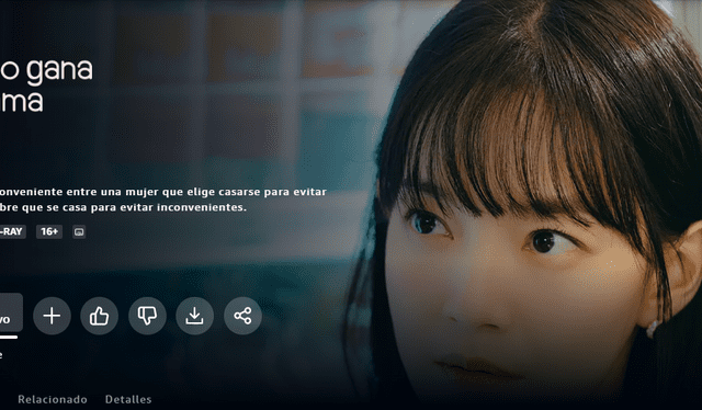  'El que no gana no ama' en Prime Video. Foto: captura   