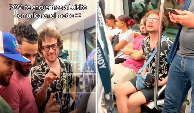  Aunque el arresto de Luisito Comunica en el metro de Santo Domingo tomó a todos por sorpresa, es poco probable que este incidente lo detenga y tal vez a partir de ahora será más cuidadoso con las reglas locales. Foto: composición LR/X   