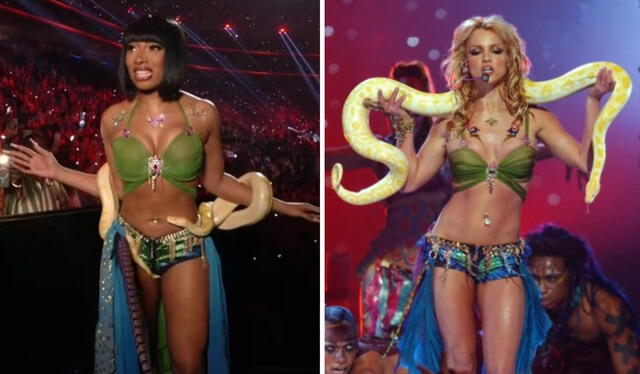  Megan Thee Stallion y el legado de Britney Spears en los MTV VMAs 2024. Foto: composición LR    