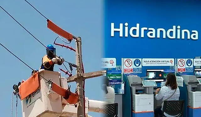 Hidrandina confirmó trabajos para mejorar el servicio eléctrico. Foto: Difusión   