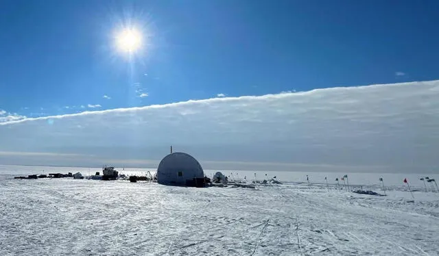 La Plataforma de Hielo Ross es que es una de las plataformas de hielo más grandes del mundo. Foto: NIWA   