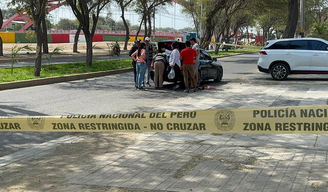  Policía investiga el intento de asalto a mujer. Foto: Maribel Mendo LR    