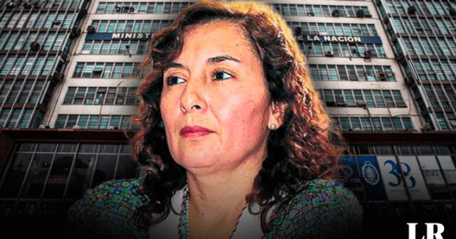 La fiscal Magaly Quiroz, coordinadora del Equipo Especial que investiga a "Los Cuellos Blancos del Puerto"   