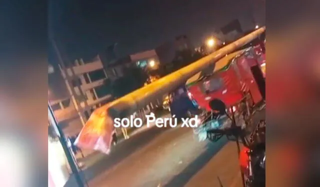  Lo que parecía ser un día normal en las calles de Lima se convirtió en un evento viral gracias a la astucia de un mototaxista que encontró una forma bastante particular de transportar su carga. Foto: composición LR/TikTok   