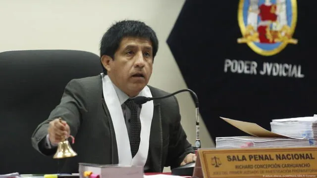 El juez Richard Concepción Carhuancho fue citado como testigo. Él siempre se negó a devolver el oro   