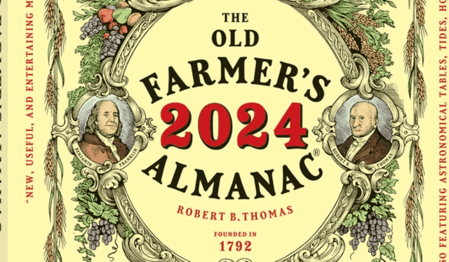  Desde 1818, Farmer's Almanac publica anualmente predicciones meteorológicas. Foto: WVGU News   