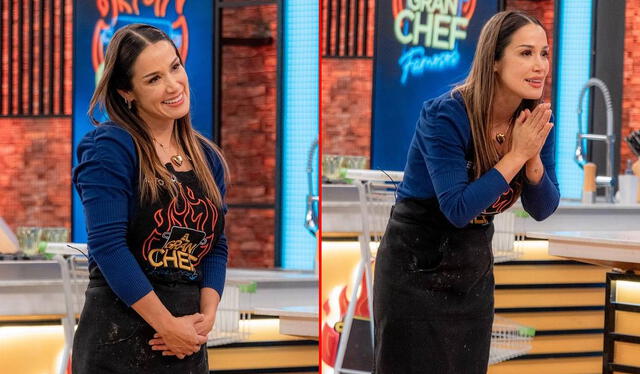  Karina Borrero ocupó el cuarto puesto en una de las últimas temporadas de ‘El gran chef’. Foto: composición LR/Instagram    