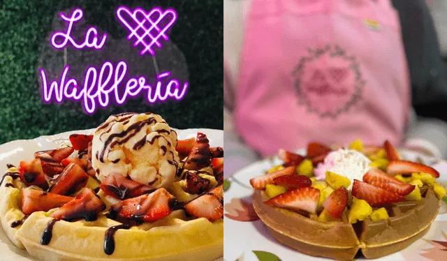 La Wafflería, la waffleria, waffles, crepes, Perú, Lima, emprendimiento