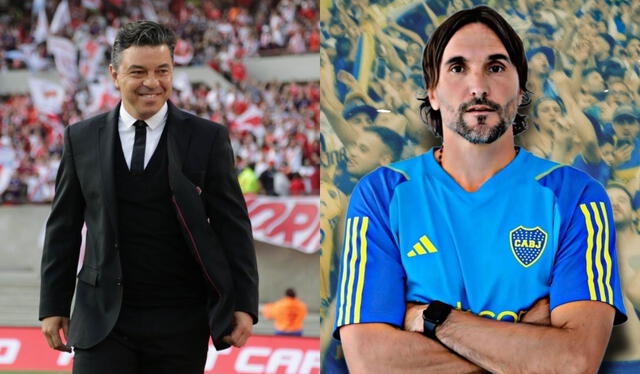  Las tácticas que usen Marcelo Gallardo y Diego Hernán serán definitivas en el resultado del Superclásico. Foto: composición LR/difusión/Boca Juniors   