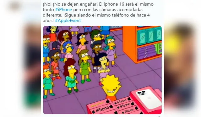  El lanzamiento del IPhone 16 generó una ola de divertidos memes que se hicieron virales en las redes sociales. Foto: composición LR/X   