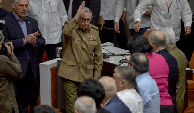 En 2021, Raúl Castro anunció su retiro como primer secretario del Partido Comunista de Cuba, cediendo el liderazgo a Miguel Díaz-Canel. Foot: AFP   