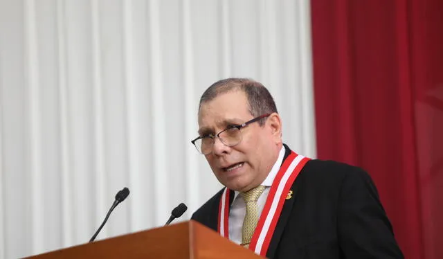 Presidente del Poder Judicial, Javier Arévalo Vela condujó la Sala Plena de la Corte Suprema   