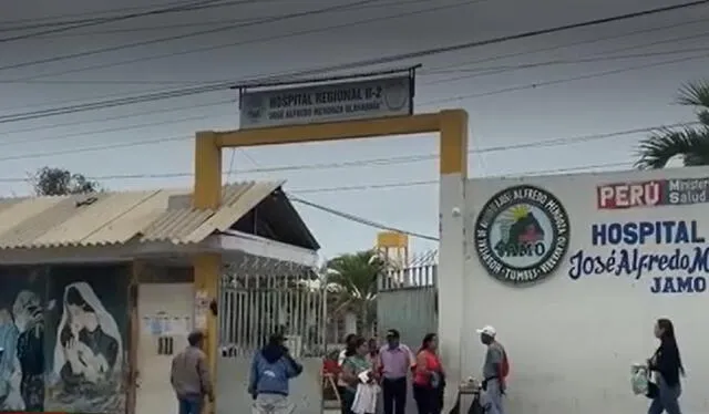  Investigan a médica en hospital. Foto: captura de pantalla América TV    