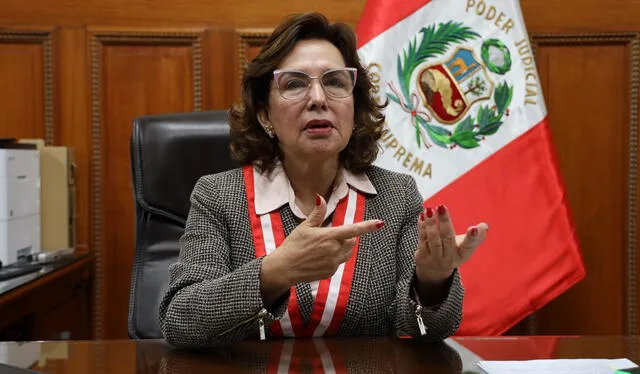 Elvia Barrios, juez titular de la Corte Suprema   