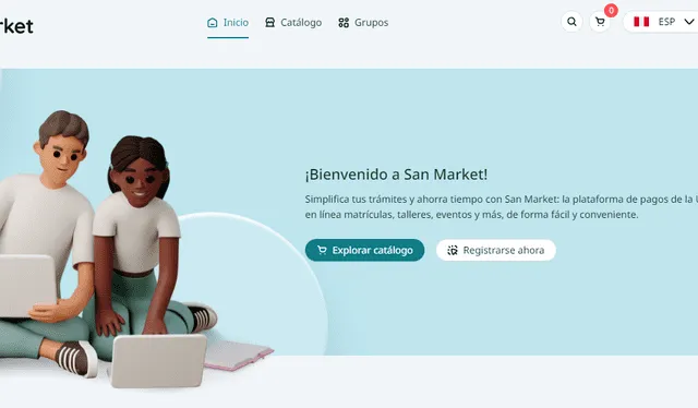 La plataforma virtual de UNMSM servirá para simplificar los trámites y pagos.   