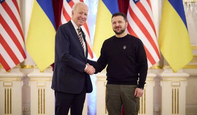  Zelenski se reunirá con Joe Biden. Foto: La Sexta   