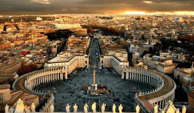  Ciudad del Vaticano es el país más pequeño del mundo. Foto: El Cuartel del Metal   