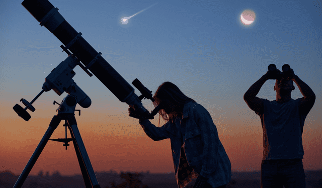  Para ver el 'cometa del siglo' de mejor forma, busca lugares libres de contaminación lumínica. Foto: El País   