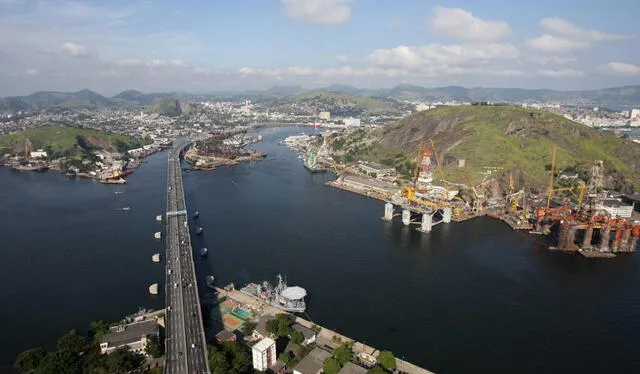  Puente Río-Niterói es una muestra notable de la destreza y visión de los ingenieros brasileños. Foto: Pulso   