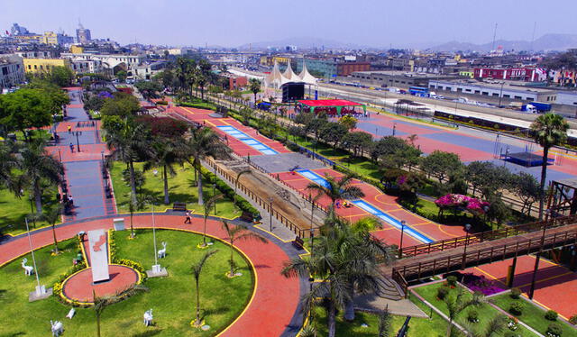  El parque de la Muralla fue inaugurado en 2004. Foto: Parques del Perú   