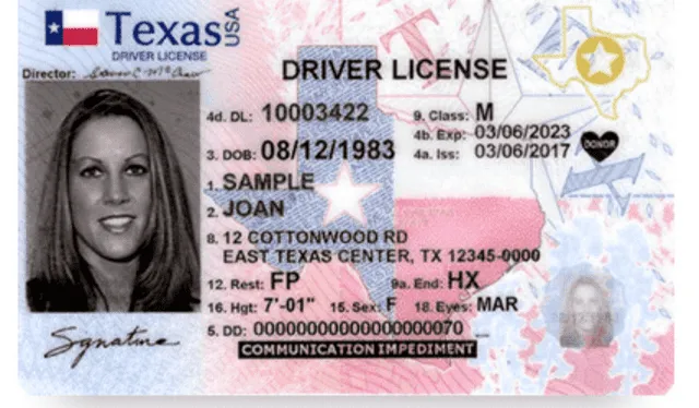  La Real ID no reemplaza a la licencia de conducir en Texas; sin embargo, es un documento necesario para ciertos trámites. Foto: Star Telegram   