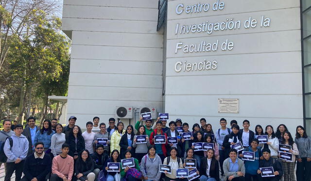  El campamento de ciencias aeroespaciales Misión Kosmos se realizó en la Facultad de Ciencias de la UNI. Foto: Natalia Vargas   