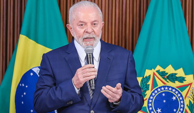  &nbsp;Lula da Silva, presidente de Brasil, se pronuncia por el caso de X. Foto: CNN 