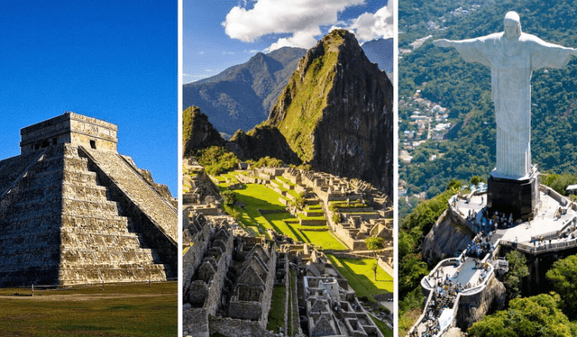  Las maravillas del mundo en América Latina. Foto: composición LR   