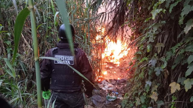 Incendio en Costa Verde