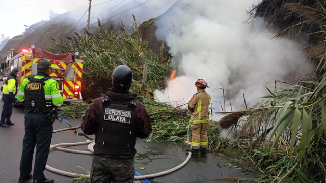  Incendio en Costa Verde es controlado por bomberos