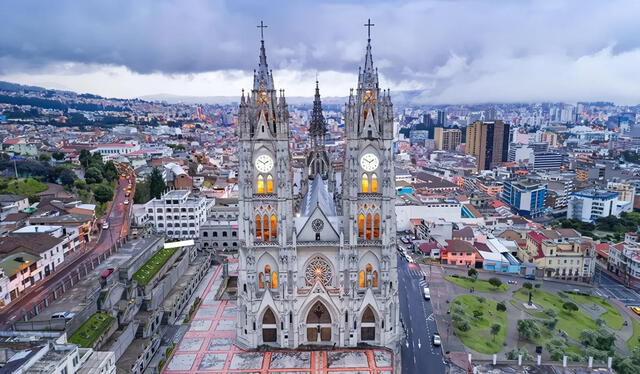 Quito, capital de Ecuador es reconocido por sus imponentes iglesias. Foto: difusión   