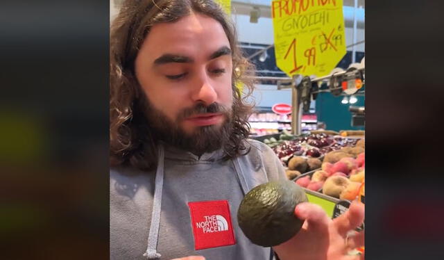 Palta peruana en Francia. Foto: @carenalegria/TikTok   