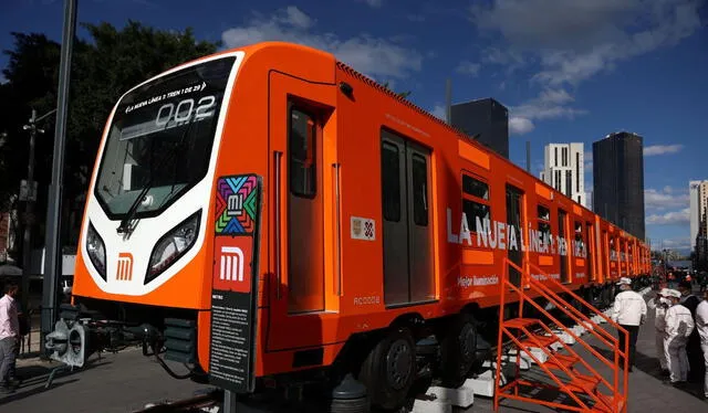 El tren ligero de CDMX. Foto: USDP   