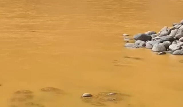  Río Tambo se encuentra contaminado. Foto: La República    