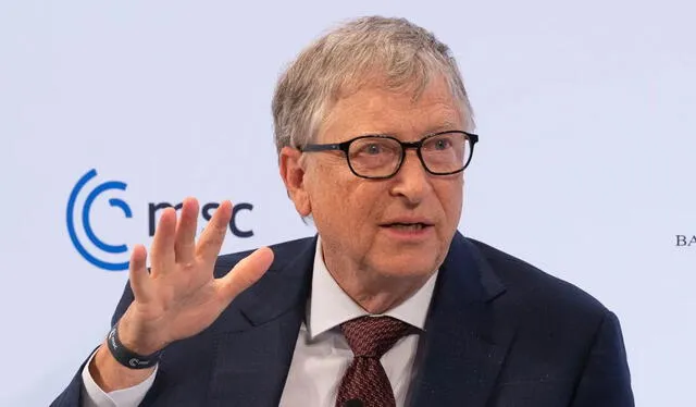 Bill Gates habla de los desafíos de la IA en una nueva generación. Foto: MSC   