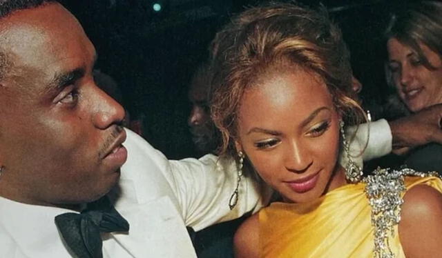 Sean Diddy Combs y Beyoncé juntos en una after party de los Grammys 2014. Foto: TMZ   